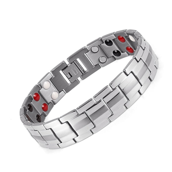 Titanium Bio Energy Bracelet for Men Blood Pressure