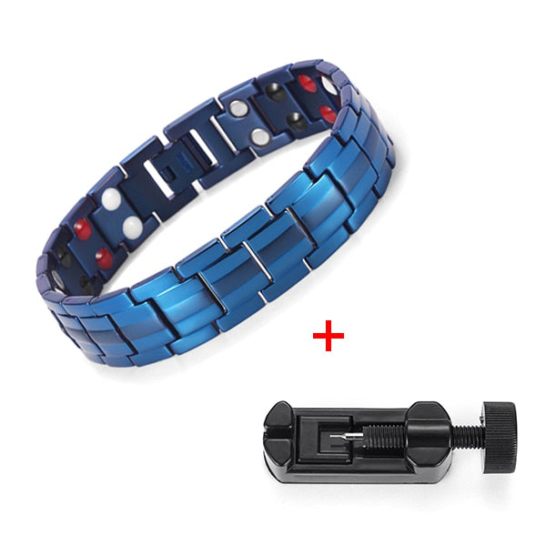 Titanium Bio Energy Bracelet for Men Blood Pressure