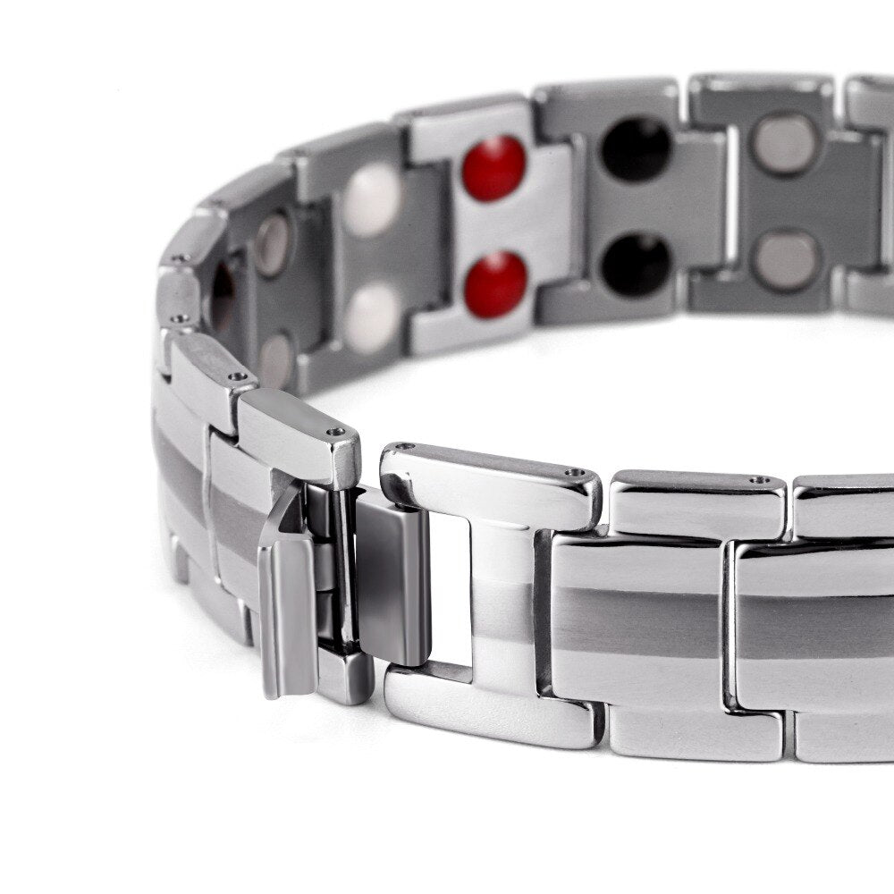 Titanium Bio Energy Bracelet for Men Blood Pressure